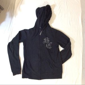 Hooded zip up So Cal sweatshirt size Medium